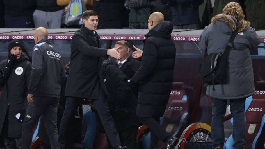 Man City khiến HLV Gerrard nhận thất bại đầu tiên ở Aston Villa 