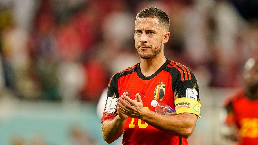 Hazard tính từ giã tuyển Bỉ sau thất bại thảm hại ở World Cup 2022