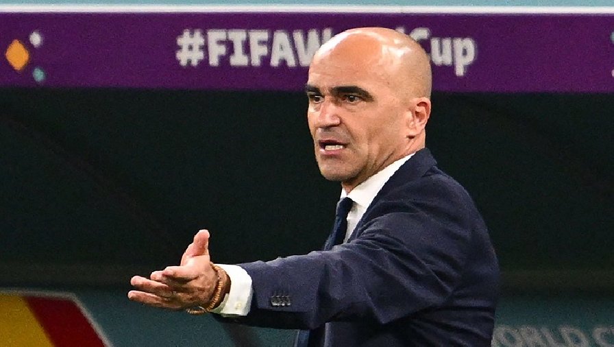 HLV Roberto Martinez từ chức sau khi Bỉ dừng bước tại World Cup 2022