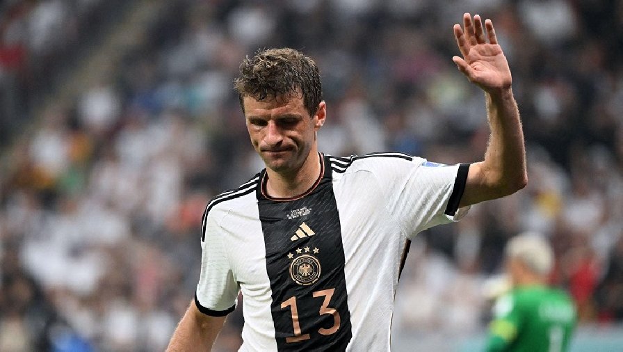 Thomas Muller ngầm thông báo giã từ ĐT Đức sau thảm bại tại World Cup 2022
