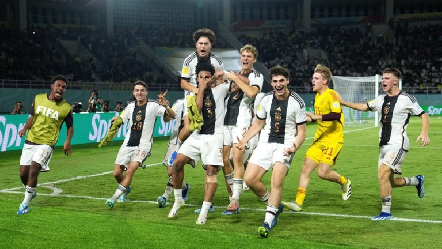 U17 Đức đánh bại Pháp sau loạt luân lưu nghẹt thở, lên ngôi vô địch U17 World Cup