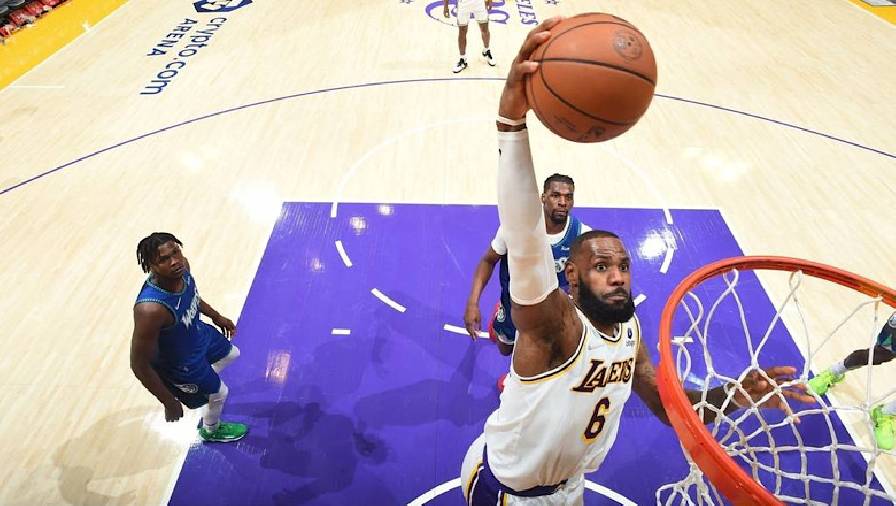 Kết quả bóng rổ NBA ngày 3/1: Lakers vs Timberwolves - Bản lĩnh lên tiếng