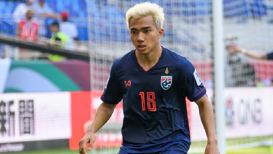 Tuyển Thái Lan chốt danh sách dự Asian Cup 2023: Vắng 'Messi Thái'