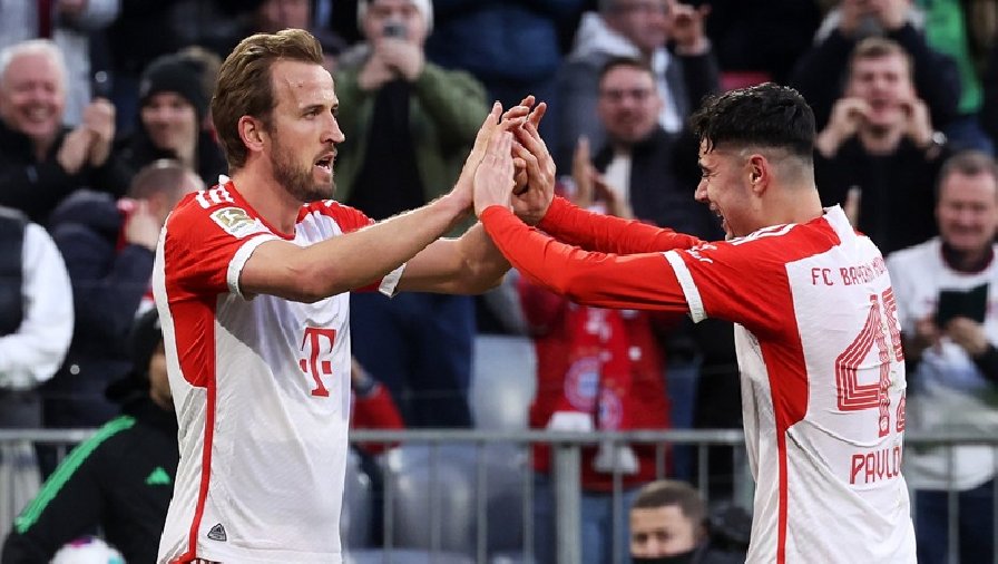 Kết quả bóng đá Bayern Munich vs Monchengladbach: Dấu ấn ‘gà nhà’, bước ngoặt từ Kane