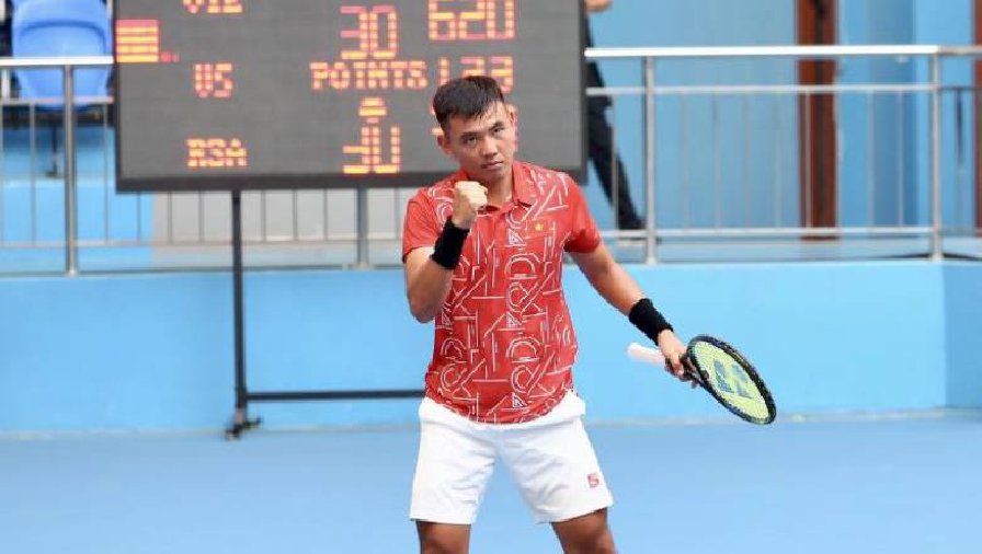 Play-off Davis Cup ngày 1: Hoàng Nam thắng trận ra quân, Linh Giang gặp vấn đề về sức khỏe