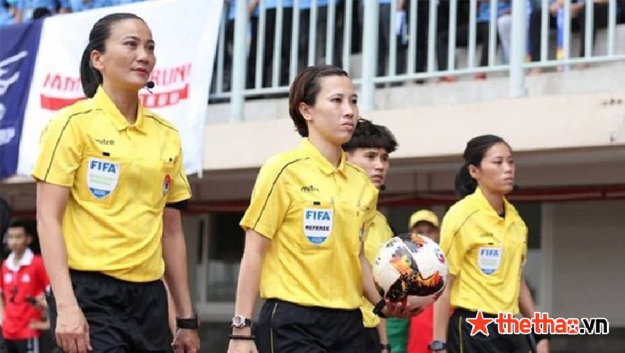 3 nữ trọng tài FIFA sẽ làm việc ở giải Hạng Nhất quốc gia