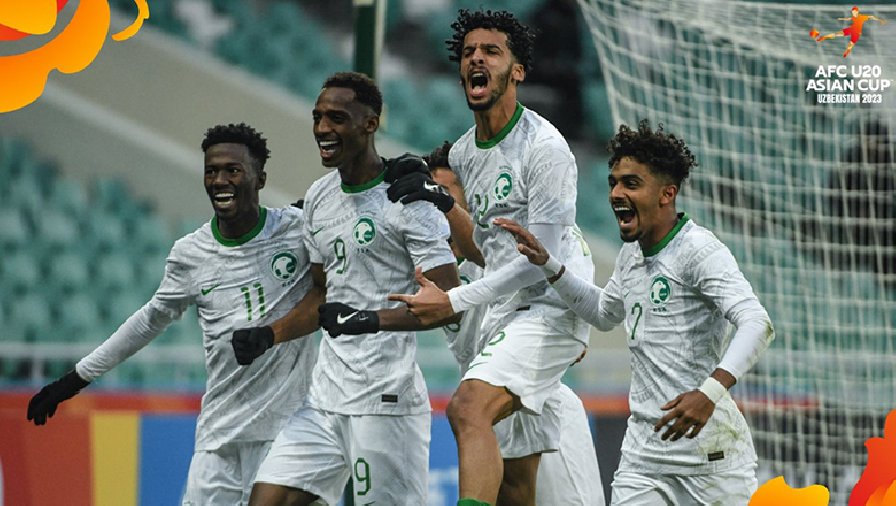 Kết quả bóng đá U20 Ả Rập Xê Út vs Kyrgyzstan: Chiến thắng tối thiểu