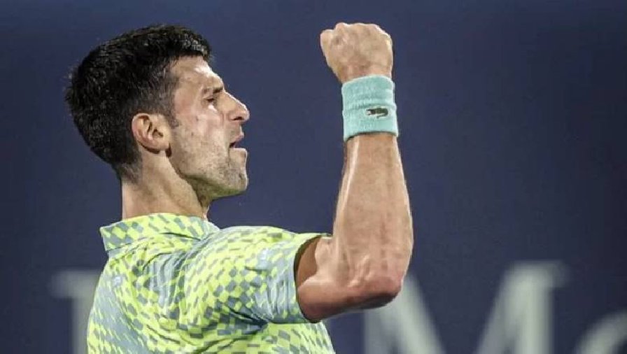 Kết quả tennis ngày 3/3: Djokovic, Medvedev vào Bán kết Dubai Championships