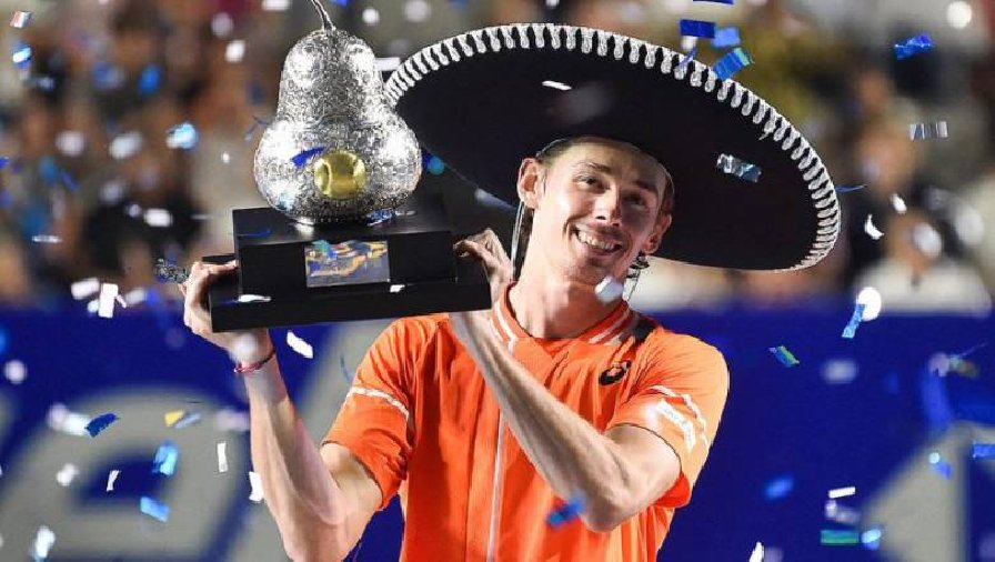 Kết quả tennis hôm nay 3/3: De Minaur vô địch Mexican Open 2024