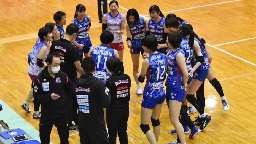 Bảng xếp hạng chung cuộc giải bóng chuyền VĐQG Nhật Bản 2022: Đội bóng của Thanh Thuý xếp thứ mấy?