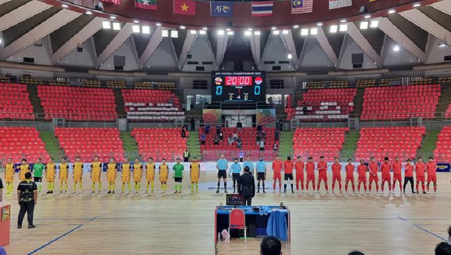Indonesia vùi dập Brunei 12 bàn không gỡ ở trận ra quân giải futsal Đông Nam Á
