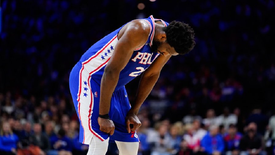 Philadelphia 76ers mất Joel Embiid trong 2 game đầu loạt trận tứ kết NBA