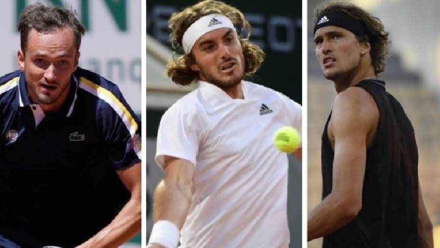 Kết quả tennis hôm nay 3/6: Roland Garros - Zverev, Tsitsipas và Medvedev giành vé vào vòng 3
