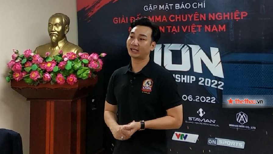 Giải vô địch MMA Việt Nam Lion Championship sẽ thi đấu như V.League