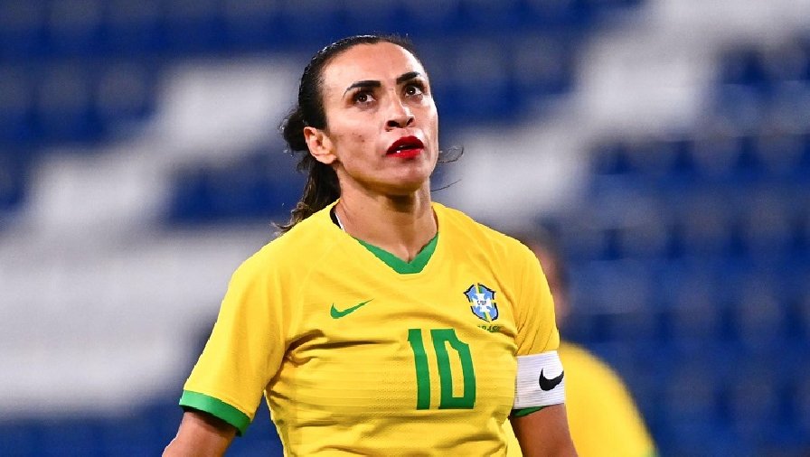 Tượng đài bóng đá nữ Marta: ‘Pele mặc váy’ cháy cho lần cuối để thỏa mộng World Cup