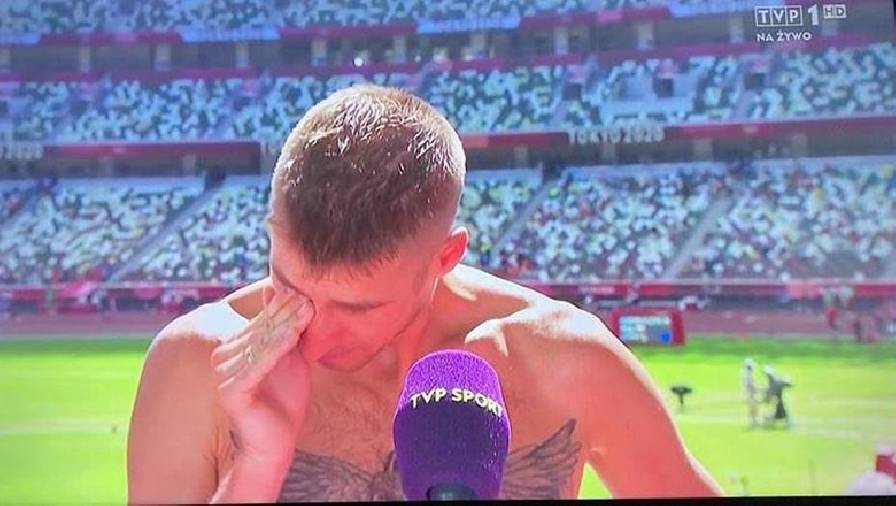 Olympic Tokyo 2021: Lewandowski khóc nức nở, được trọng tài cứu vớt khó tin ở phần thi điền kinh 1500m
