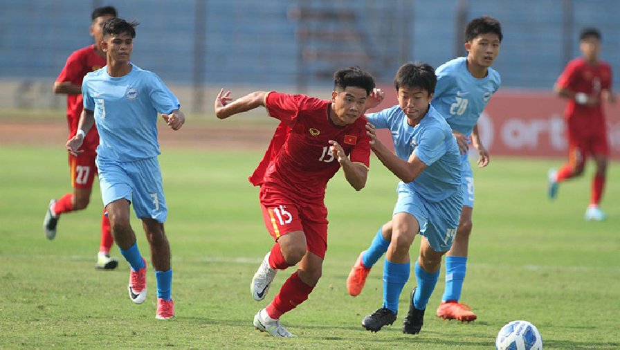 Kết quả bóng đá U16 Singapore vs U16 Indonesia, 20h00 ngày 3/8
