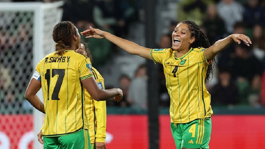 Hai chị em ruột tỏa sáng rực rỡ, giúp Jamaica tạo địa chấn ở World Cup nữ 2023