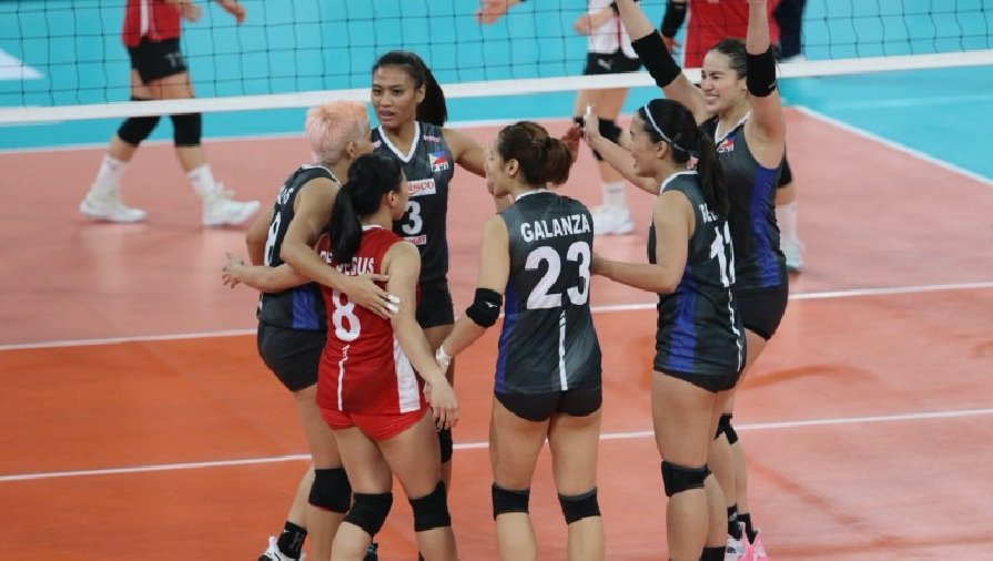 Bất ngờ với đội hình bóng chuyền nữ Philippines dự ASEAN Grand Prix 2022