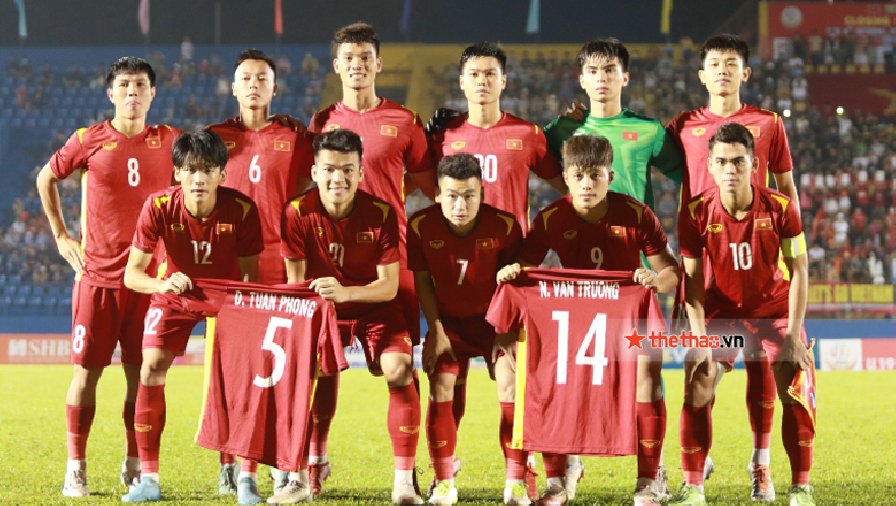 Link xem trực tiếp bóng đá U20 Việt Nam vs U20 Palestine, 19h00 ngày 3/9