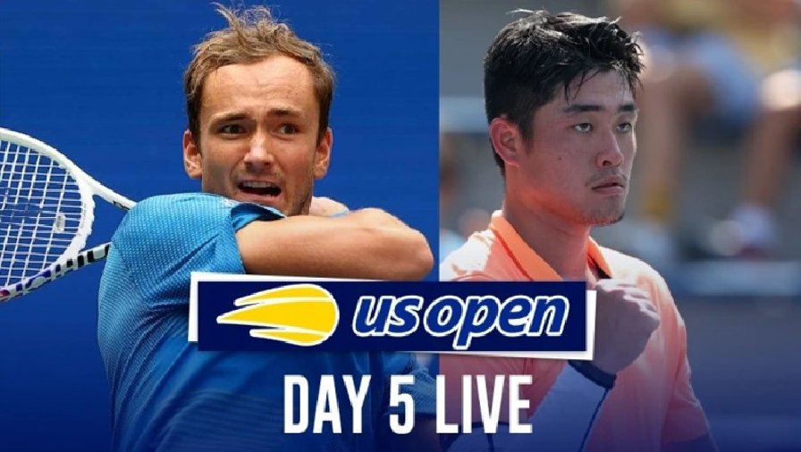 Trực tiếp tennis Medvedev vs Wu Yibing, Vòng 3 US Open - 09h40 ngày 3/9 