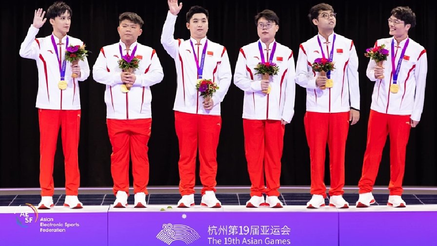 Trung Quốc giành Huy chương Vàng thứ 4 của Thể thao điện tử ở ASIAD 19