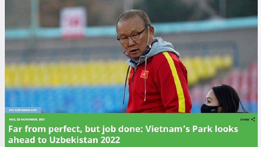 AFC: 'Chiến thắng của U23 Việt Nam trước Myanmar là không hoàn hảo'