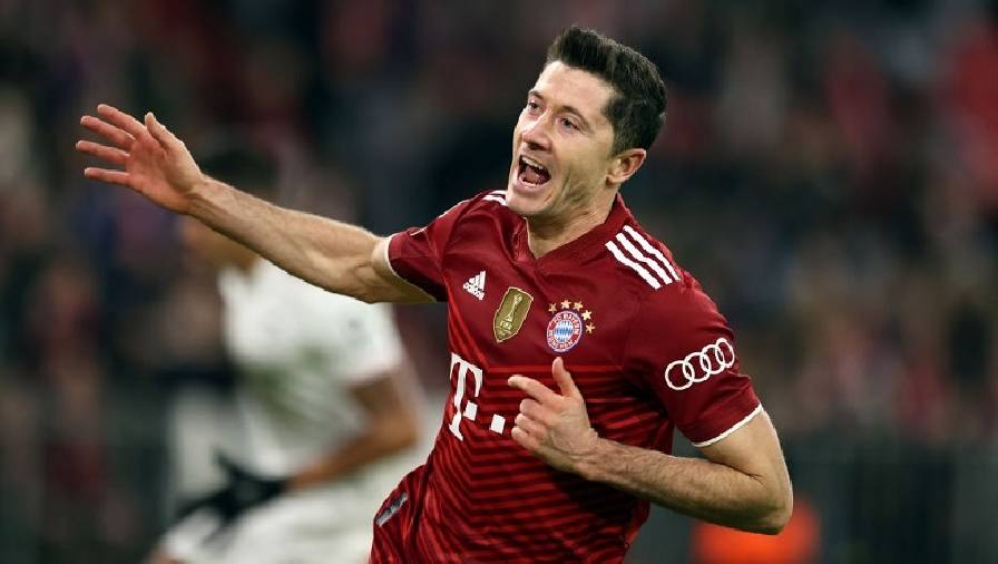 Lewandowski lập hat-trick, Bayern Munich sớm giành vé vào vòng 1/8 Cúp C1 châu Âu