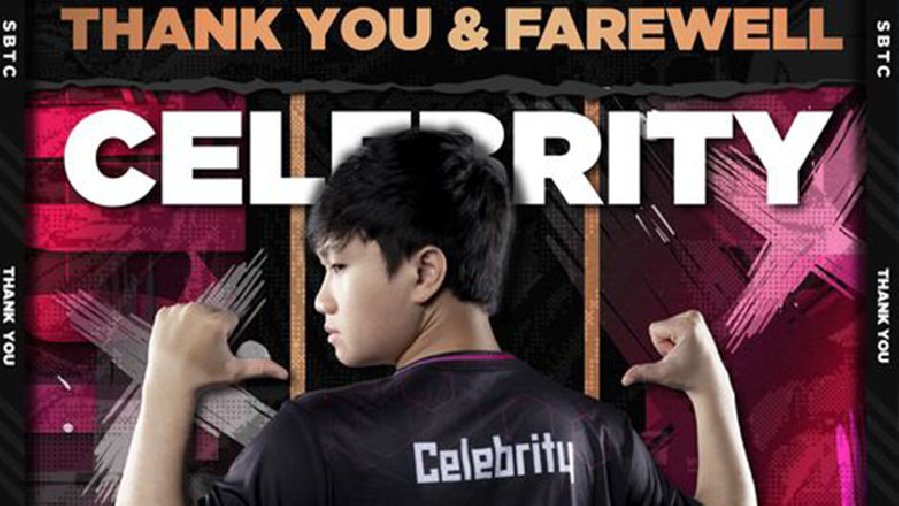 Celebrity 'lại' chia tay SBTC Esports