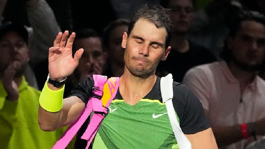 Kết quả tennis hôm nay 3/11: Nadal bị loại sớm ở Paris Masters