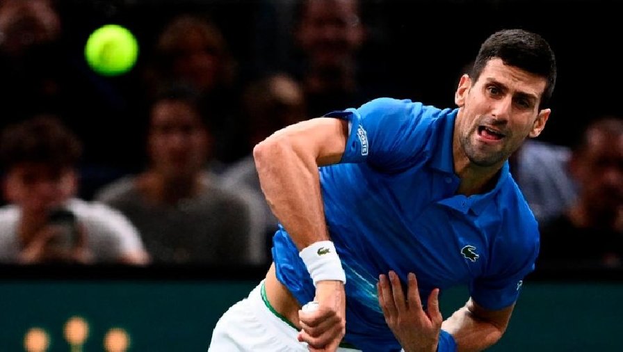 Lịch thi đấu tennis ngày 3/11: Vòng 3 Paris Masters - Djokovic vs Khachanov