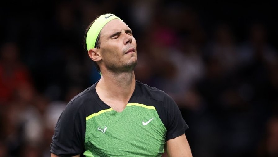 Nadal và Medvedev thua sốc ở vòng 2 Paris Masters 2022