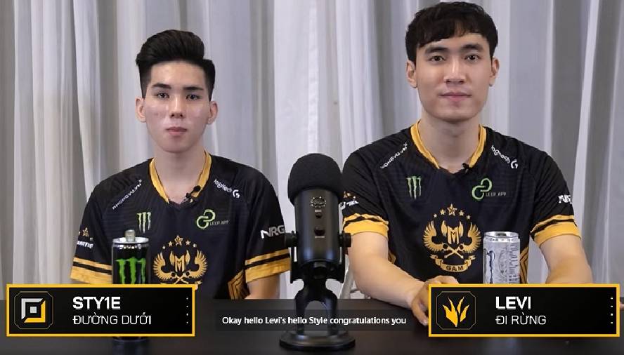 Levi: 'GAM đã trở lại với vị thế của đương kim vô địch'