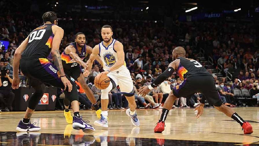 Lịch NBA 2021/22 hôm nay 4/12: Warriors phục hận trước Suns