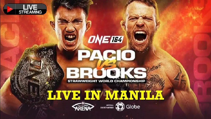 Link xem trực tiếp ONE Championship 164: Pacio vs Brooks