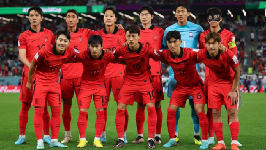 Mỗi cầu thủ Hàn Quốc nhận 3 tỷ đồng khi vượt qua vòng bảng World Cup 2022