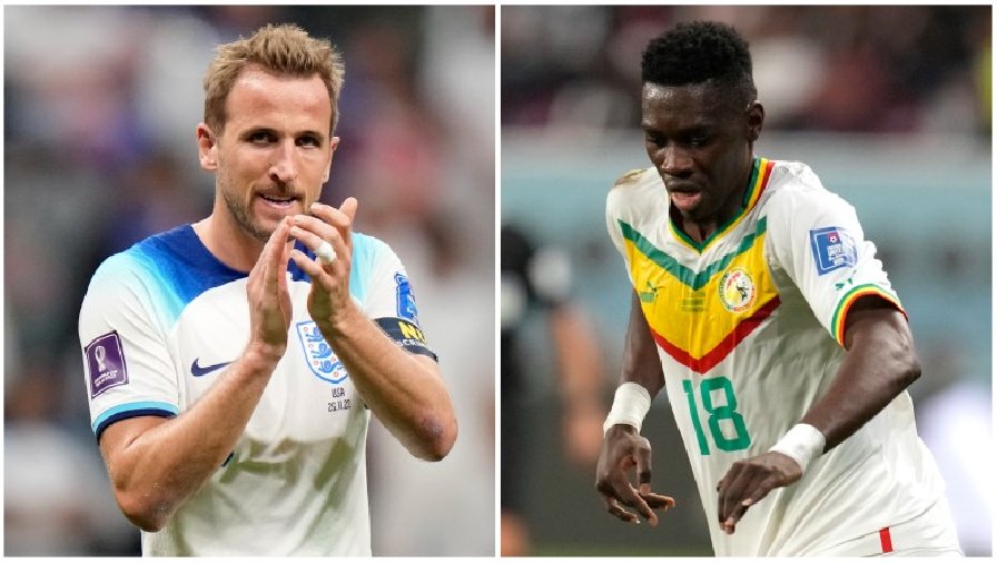 Trận Anh vs Senegal ai kèo trên, chấp mấy trái?