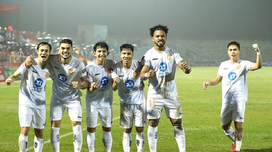 Kết quả bóng đá Hà Tĩnh vs Nam Định: Tạo mưa bàn thắng, xây chắc ngôi đầu
