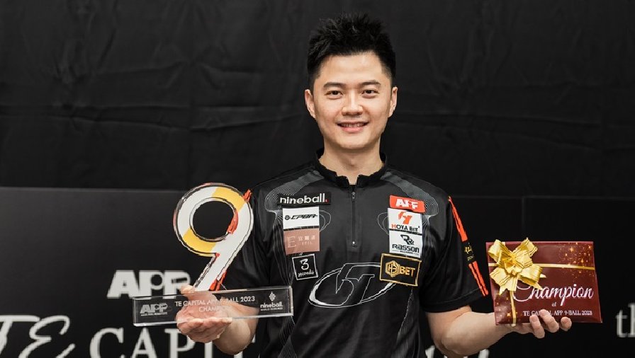 Ko Pin Yi đánh bại thần đồng 17 tuổi, vô địch TE Capital Open 2023