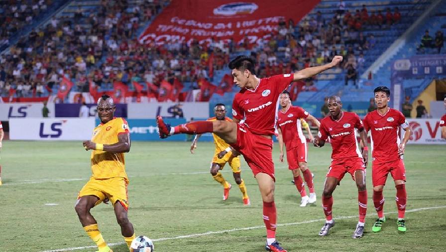 Kết quả bóng đá Viettel vs Thanh Hóa, 15h00 ngày 4/1