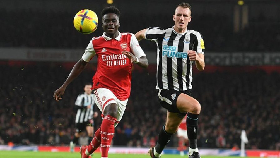 Kết quả bóng đá Arsenal vs Newcastle: Chia điểm đáng tiếc