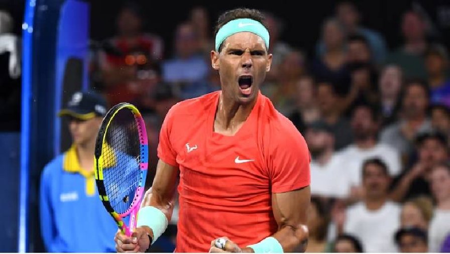 Kết quả tennis ngày 4/1: Nadal vào Tứ kết Brisbane International