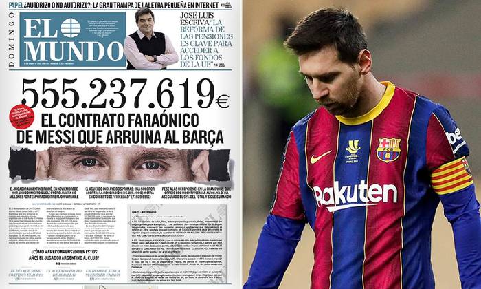 Lionel Messi sẽ khởi kiện người làm lộ bản hợp đồng năm 2017 cho báo chí