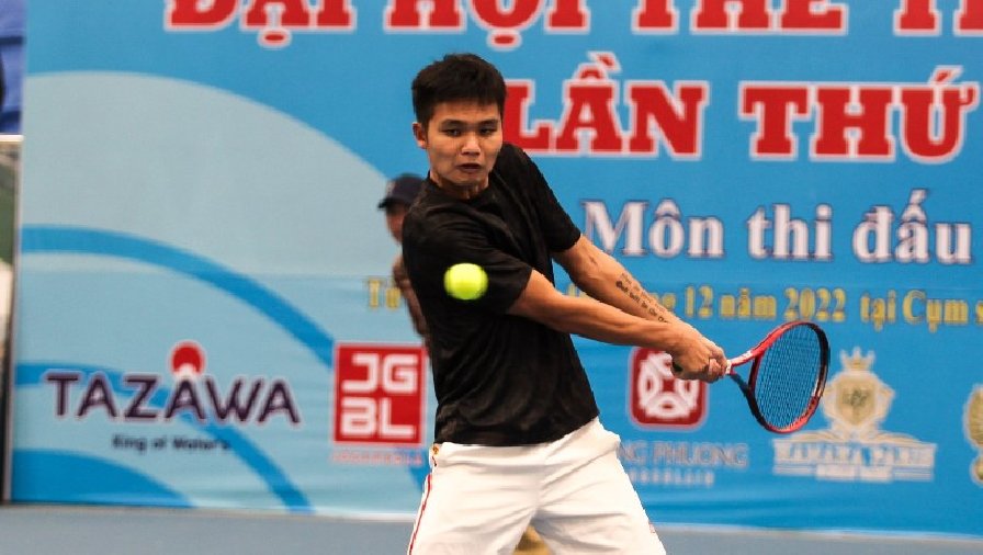 Trịnh Linh Giang vắng mặt ở vòng play-offs Davis Cup nhóm II thế giới vì chấn thương