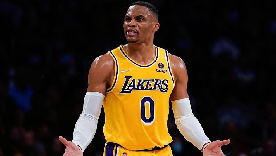 Los Angeles Lakers và Westbrook sẽ chia tay sau mùa giải này
