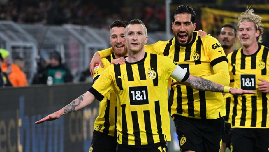 Dortmund thắng trận thứ 10 liên tiếp, tạm thời vượt qua Bayern Munich trên BXH Bundesliga