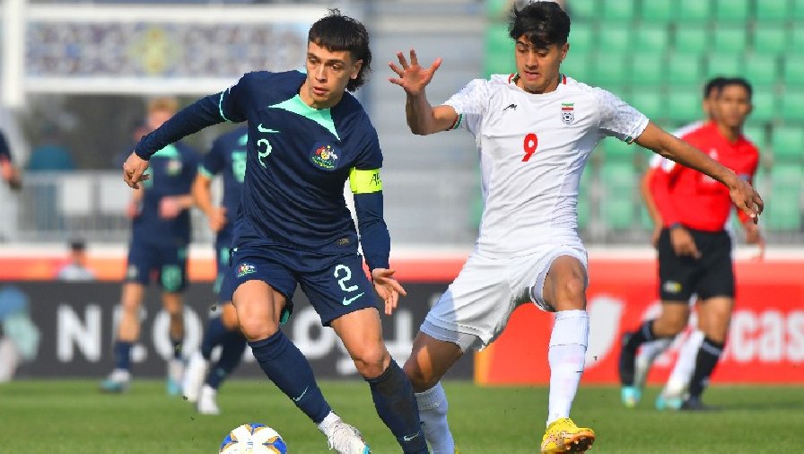 Kết quả bóng đá U20 Iran vs U20 Australia: Mưa bàn thắng tạo cục diện khó đoán