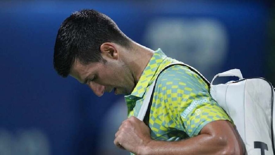 Kết quả tennis ngày 4/3: Djokovic dừng chân ở Bán kết Dubai Championships
