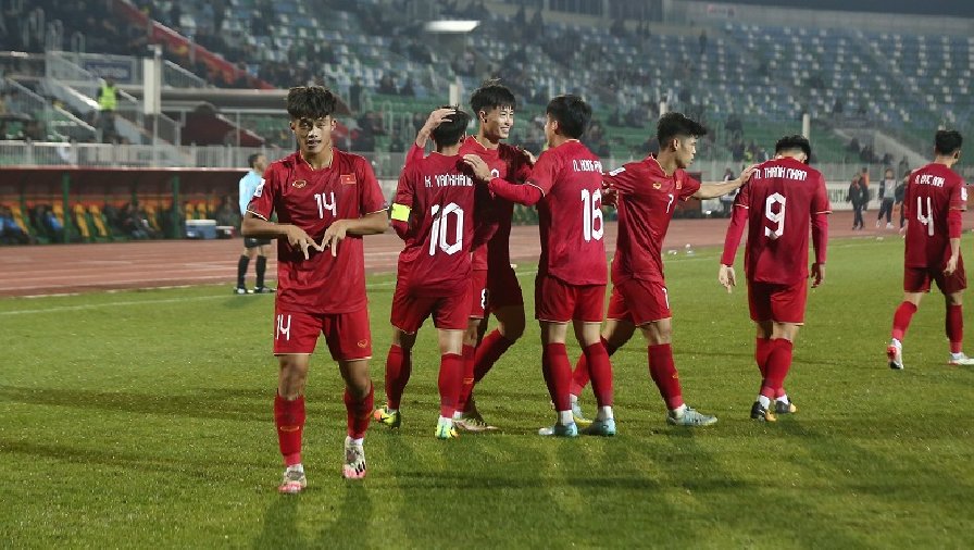 Quốc Việt cân bằng kỷ lục tồn tại gần 10 năm của U20 Việt Nam ở giải châu Á