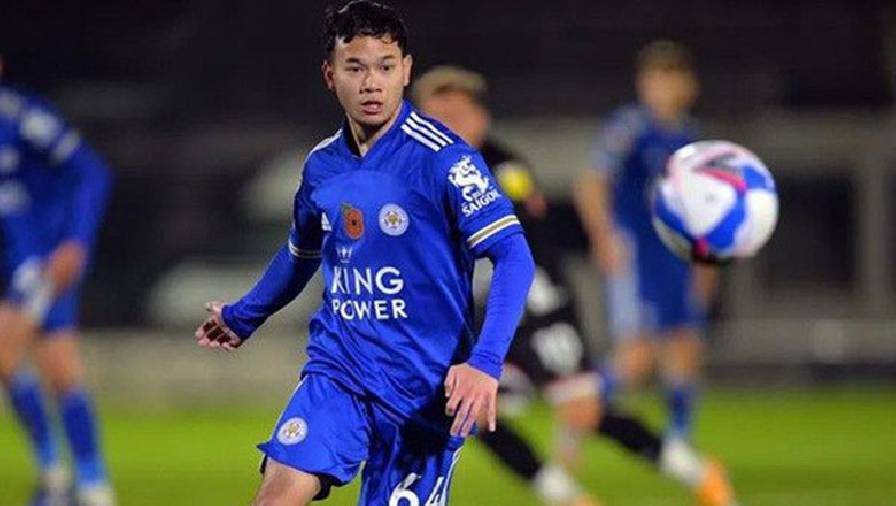 Cầu thủ Thái Lan ngồi dự bị ở trận Leicester gặp Man City